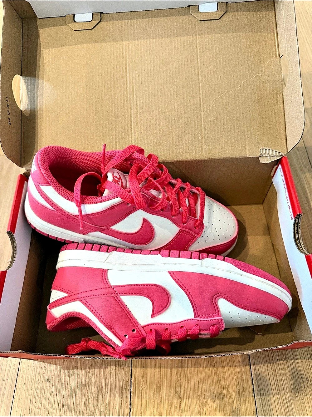 Nike Dunk Low Next Nature Aster Pink Sneakers Pink & White UK 3.5- woman’s 6